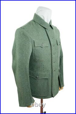 WW2 German M42 Heer EM fieldgrey wool tunic Feldbluse XL