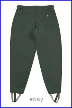 WW2 German M42 Summer HBT Reed Green Field Trousers