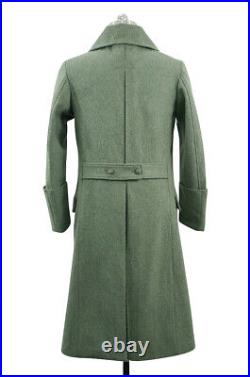 WW2 German M42 Waffen Elite EM Wool Greatcoat