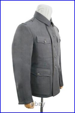 WW2 German M42 elite NCO Grey Gabardine tunic Feldbluse