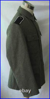 WW2 German M43 Field Grey Wool Tunic Reproduction