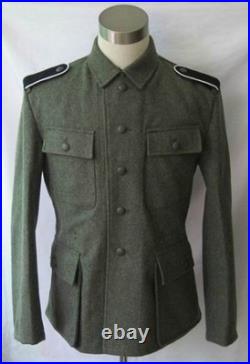 WW2 German M43 Field Grey Wool Tunic Reproduction