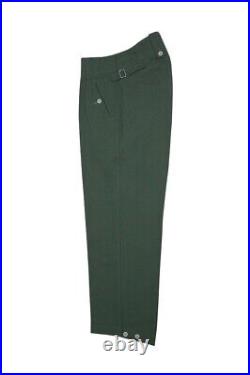 WW2 German M43 Summer HBT Reed Green Field Trousers