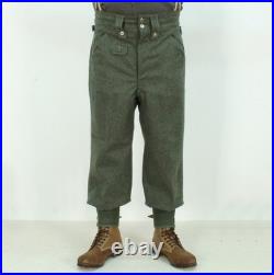 WW2 German M43 Wool Trousers Reproduction Field Pants