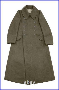 WW2 German M44 Heer EM Brown wool Greatcoat