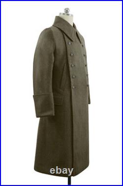 WW2 German M44 Heer EM Brown wool Guardcoat