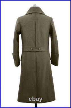 WW2 German M44 Heer EM Brown wool Guardcoat