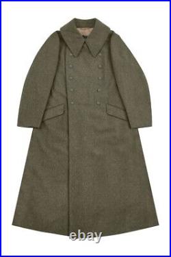 WW2 German M45 Heer / Elite EM Brown wool Greatcoat