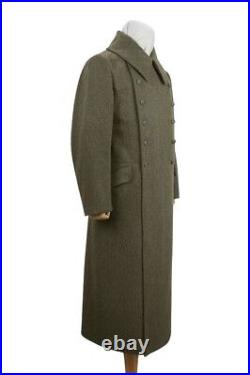 WW2 German M45 Heer / Elite EM Brown wool Greatcoat