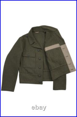 WW2 German M45 elite EM Brown wool tunic Feldbluse