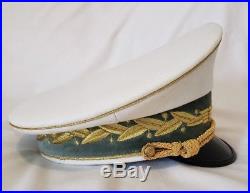 WW2 German Military Airforce Chief Of Staff Generals Officers Visor Hat Cap
