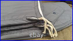 WW2 German Military Mouse Gray reversible Winter Parka, with trousers, stained