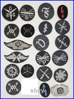 WW2 German Military Patch Lot