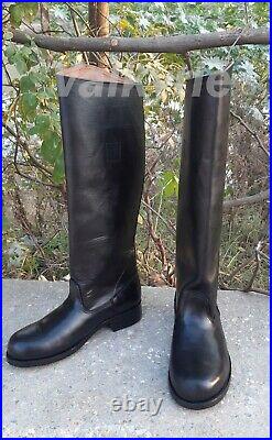 WW2 German Officer Boots Size Us Size 7 To Us Size 15