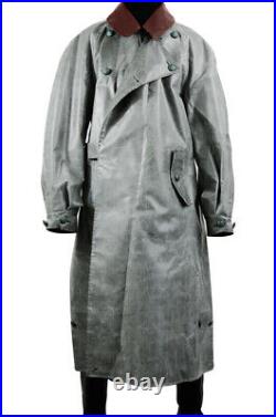 WW2 German Ordnungspolizei Motorcyclist rubberlized raincoat XL
