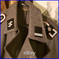 WW2 German Panzer Officers Wool JACKET AH Cuff Title