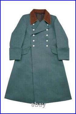 WW2 German Police Gendarmerie Officer Gabardine Greatcoat L
