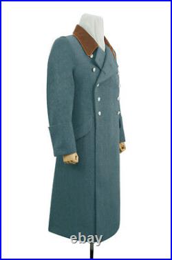 WW2 German Police Gendarmerie Officer Wool Greatcoat