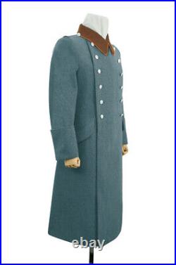WW2 German Police Gendarmerie Officer Wool Greatcoat XL