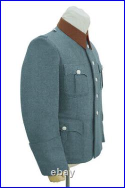 WW2 German Police Gendarmerie Officer Wool Service Tunic Jacket 5 Buttons M