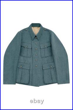 WW2 German Police M36 Officer Field Wool Tunic Feldbluse