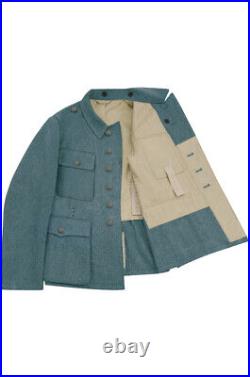 WW2 German Police M43 EM Field Wool Tunic Feldbluse II