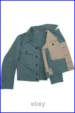 WW2 German Police M44 EM Field Wool Tunic Feldbluse