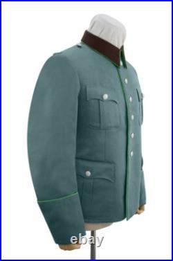 WW2 German Police Officer Gabardine Modified Tunic Jacket 6 Buttons