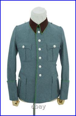 WW2 German Police Officer Wool Modified Tunic Jacket 6 Buttons XL