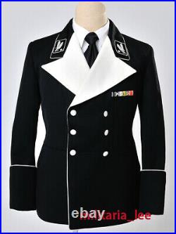 WW2 German Repro Black Gabardine General Mess Dress Tunic All Sizes