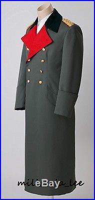 WW2 German Repro Heer General Tricot/Gabardine Overcoat All Sizes