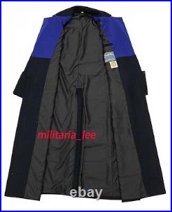 WW2 German Repro Kriegsmarine Admiral Navy Blue Wool Overcoat All Sizes