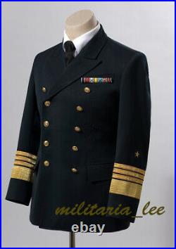 WW2 German Repro Kriegsmarine(Navy)Admiral Navy Blue Whipcord Tunic All Sizes