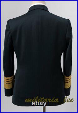 WW2 German Repro Kriegsmarine(Navy)Admiral Navy Blue Whipcord Tunic All Sizes