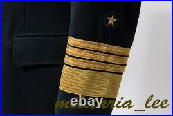 WW2 German Repro Kriegsmarine(Navy)Admiral Navy Blue Whipcord Tunic All Sizes