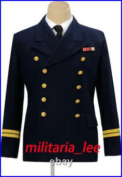 WW2 German Repro Kriegsmarine Navy Blue Wool Tunic All Sizes