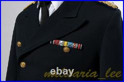 WW2 German Repro Kriegsmarine(Navy)Navy Blue Whipcord Frock Coat All Sizes