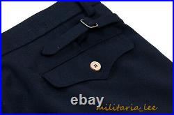 WW2 German Repro Kriegsmarine(Navy)Navy Blue Whipcord Trousers All Sizes