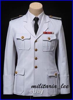WW2 German Repro Kriegsmarine(Navy) White Cotton Tunic All Sizes