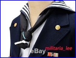 WW2 German Repro Kriegsmarine Sailor Blue Wool Mess Dress Tunic All Sizes