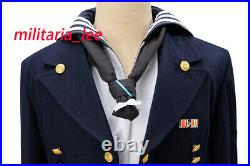 WW2 German Repro Kriegsmarine Sailor Navy Blue Wool Mess Dress Tunic All Sizes