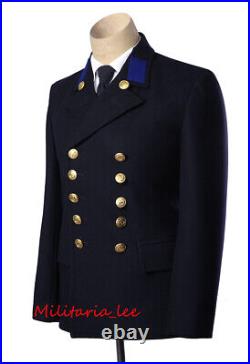 WW2 German Repro Kriegsmarine Sailor Navy Blue Wool Tunic All Sizes