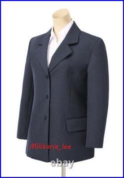 WW2 German Repro LW Helferinnen Blue Gray Gabardine Tunic All Sizes