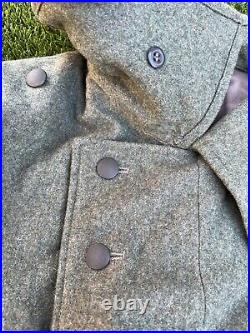 WW2 German Repro M42 Wool Greatcoat Overcoat Great Coat Over coat Size 38