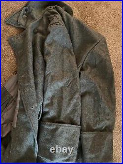 WW2 German Repro M42 Wool Greatcoat Overcoat Great Coat Over coat Size 38