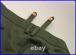 WW2 German Repro OKW Field Gray Gabardine Trousers All Sizes