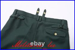 WW2 German Repro Police Officer Police Green Gabardine Trousers All Sizes