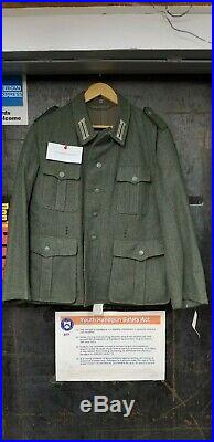 WW2 German Reproduction Army Green M40 Field Blouse Feldbluse Lost Battalions