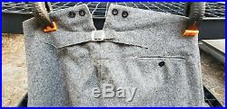 WW2 German Reproduction Army M36 Service Pants Trousers Grey Lost Battalions