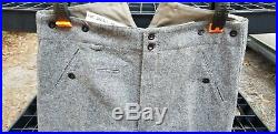WW2 German Reproduction Army M36 Service Pants Trousers Grey Lost Battalions 38W